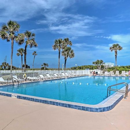 Oceanfront Cocoa Beach Condo With View Walk To Pier Esterno foto