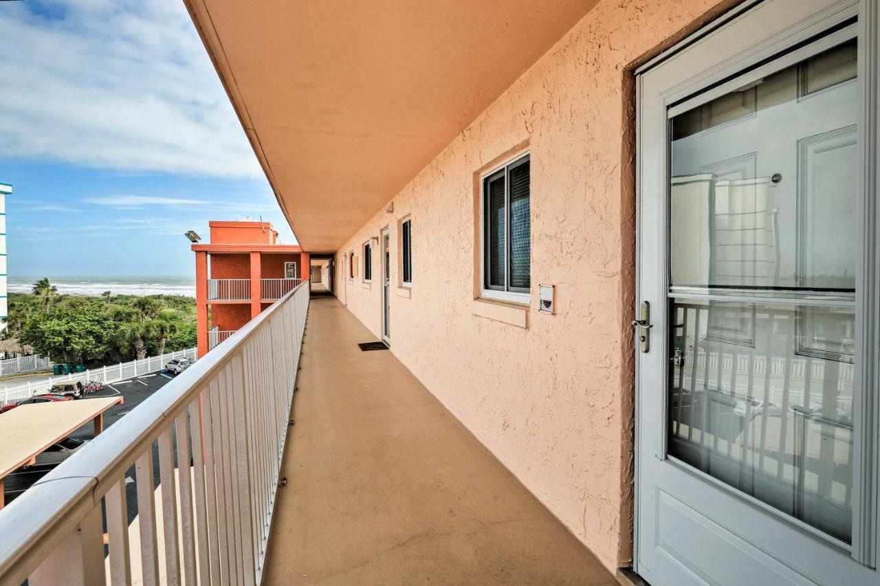 Oceanfront Cocoa Beach Condo With View Walk To Pier Esterno foto